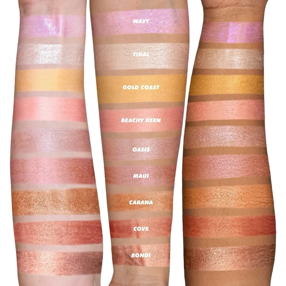 LIME CRIME Sunkissed Vegan Glimmering Bronzer Bronze Highliter Skin Stick MAUI